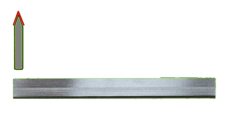 Pásové nože 4145 x 30 x 0.60 - normální, jednostranné ostří