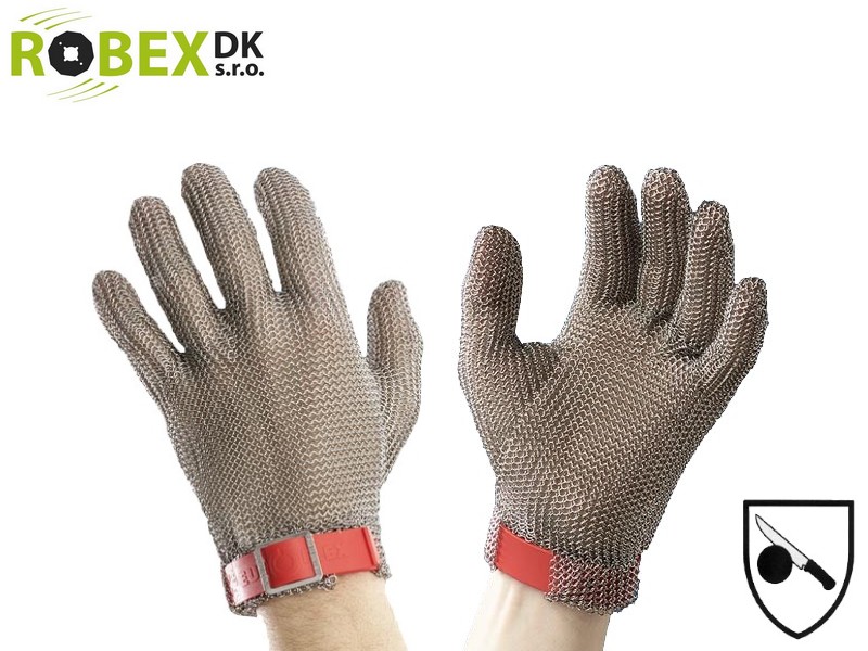 Drátěná ochranná rukavice - vel. XXS - Drátěné ochranné rukavice proti pořezání (velikosti XXS-XXL)